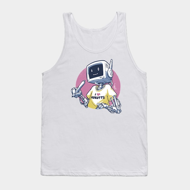 Robutts Tank Top by MBGraphiX